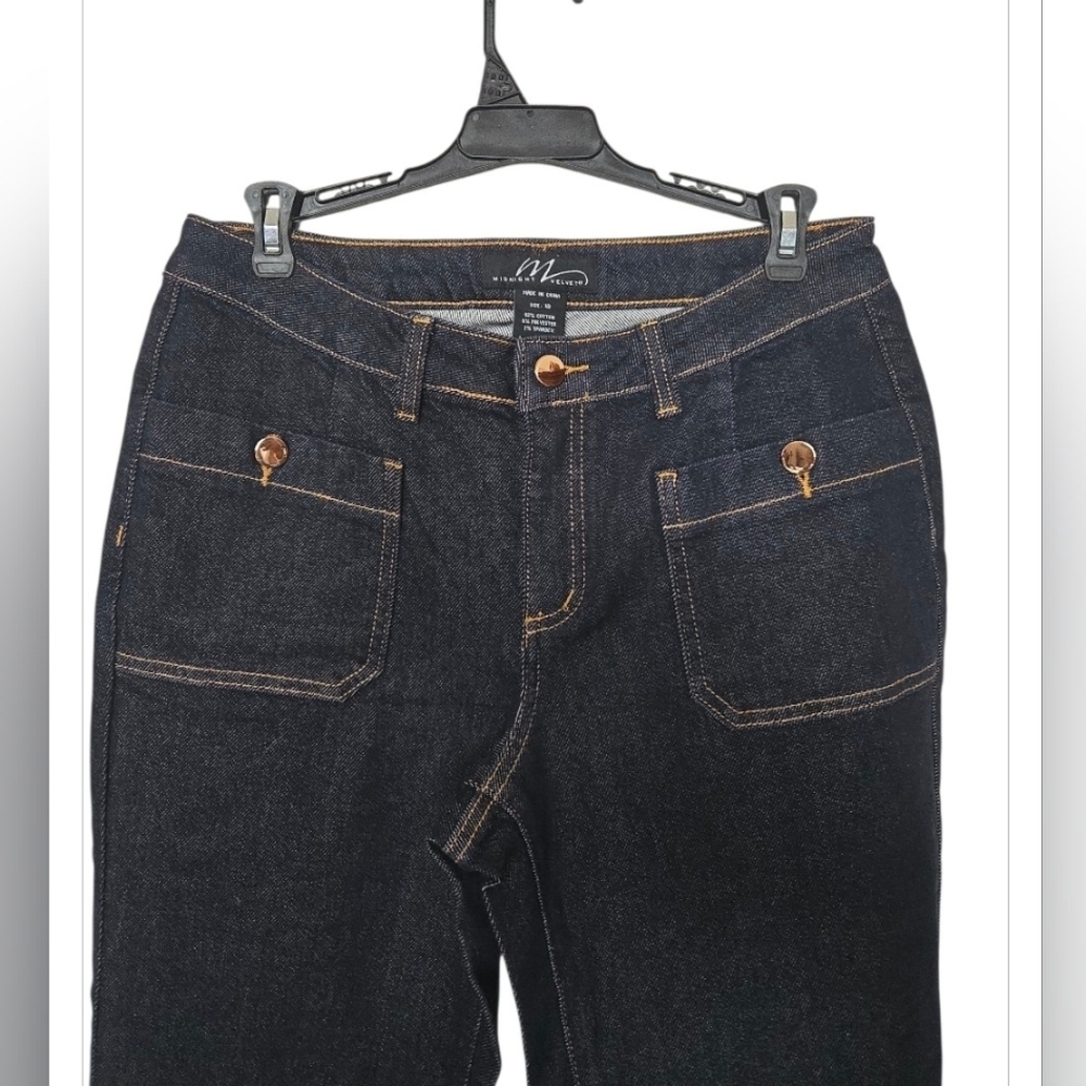 MIDNIGHT VELVET (New)Classic Blue Women's Jeans.Size 10 - Picture 3 of 12